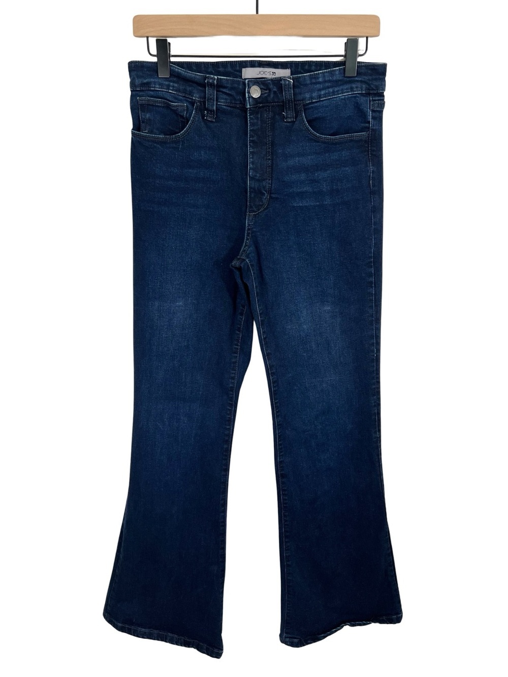 Joe’s Jeans Womens 28 High Rise Flare Dark Wash Stretch Denim
